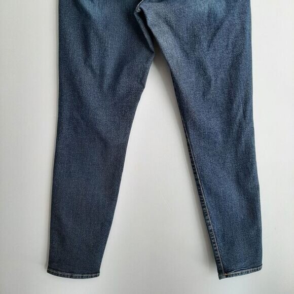 Signature by LEVI' STRAUSS Curvy Skinny Blue Jeans Sz 16 - Picture 7 of 10
